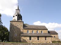 Vieuxville  (Ferrières) – Chœur de l’ancienne église Saints-Pierre-et-Paul
