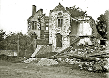 Louveigné en ruines en 1914
