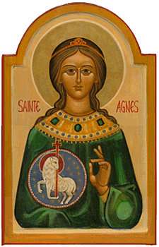 Sainte Agnès