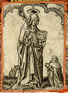 Sainte Gertrude de Nivelles