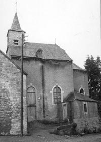 Chapelle castrale de Verlaine (ancienne photographie de l’IRPA).
