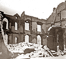Vis sous la neige pendant la Grande Guerre