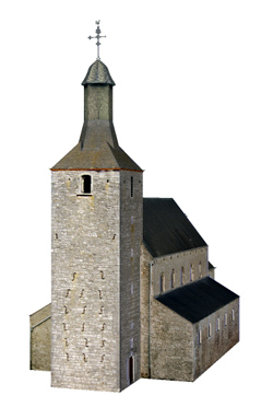 Visualiser église en 3D
